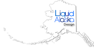 Alaska Website Design – LiquidAlaska – Anchorage Logo